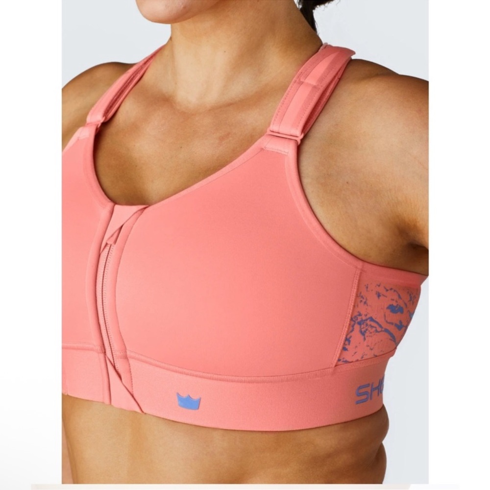 SheFit “Flex” Sports Bra – Watermelon Sorbet (Limited Edition) – Adjustable Medi